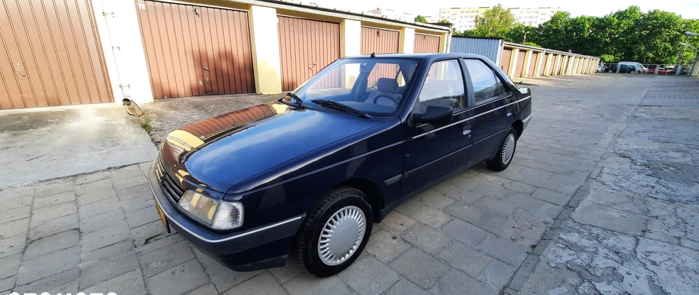 Peugeot 405 cena 6999 przebieg: 60000, rok produkcji 1991 z Lublin małe 277